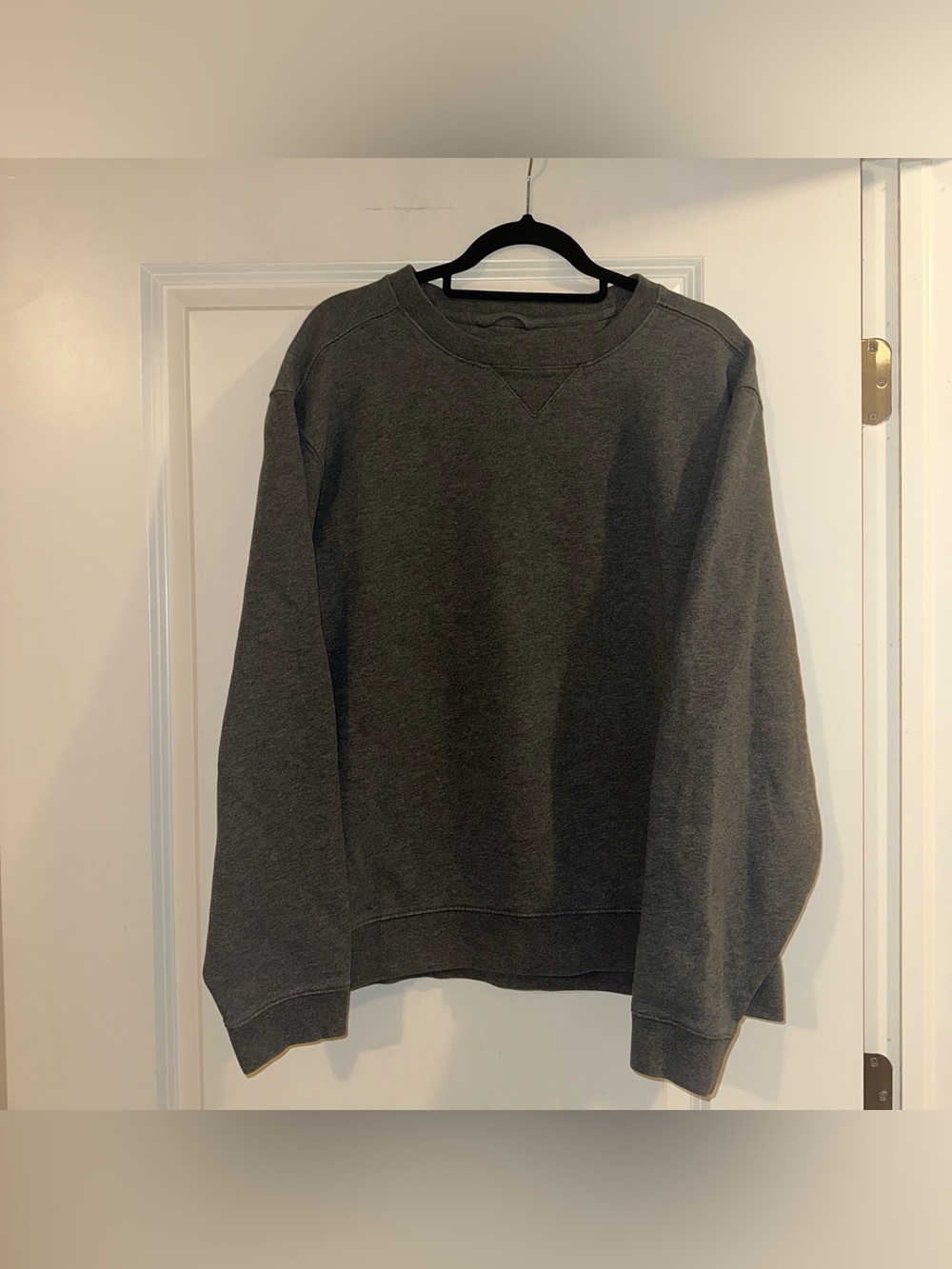 L.L. Bean Vintage Men's Crewneck Sweater - Charcoal Gray